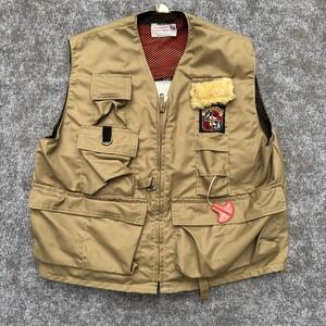 Vintage Stearns Anglers Vest Large 44-46 Made in USA Fishing Life Jacket